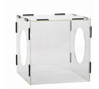 Katnetoly Coperchio Chiuso Della Scatola Della Polvere di Smerigliatura Cappuccio Antipolvere per Lucidatura Cappuccio Antipolvere Trasparente Antipolvere Quadrato