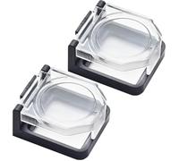 Katnetoly Coperchio 'Interruttore A Pulsante di Alimentazione, Impermeabile e Resistente Alle Collisioni, Protezione di Sicurezza Antipolvere per Foro di Montaggio da 25 mm B