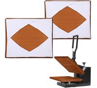 Katnetoly Coperchio per Imballaggio Della Piastra Pressa,Coperchio per Imballaggio Della Piastra per Pressa In PTFE per Proteggere Piastra per Pressa per Sublimazione L