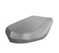 Katnetoly Copertura per Barca Marina a Forma di V Impermeabile Antipolvere Anti UV Neve Gommone da Pesca Copertura per Gommone 380X200X46Cm