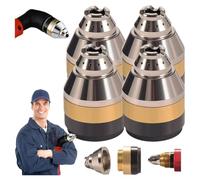 Katnetoly Copertura Protettiva per Ugelli per Taglio al Plasma P80, Copertura per Elettrodi per Punte per Taglierina al Plasma, Copertura Protettiva Contattabile (4 Pezzi) Facile da Usare