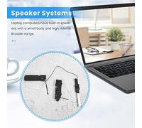 Katnetoly Coppia Altoparlante Sinistro + Destro per PRO 13 Pollici A1278 Sostituzione 2011 2012