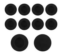 Katnetoly Copri Auricolari Addensati Paraorecchie Paraorecchie, Copri Spugna, Copri Accessori per Cuffie Sostituibili da 60 Mm, Universali