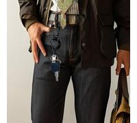 Katnetoly Cordino Retrattile, Porta Badge Identificativo con Moschettone, Bobine per Badge Retrattili, Confezione da 2