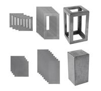 Katnetoly Coupon di Pratica di Saldatura A 24 Pezzi 3x5 "Coupon di Saldatura per la Pratica di Saldatura e Miglioramento Dello Sci di Saldatura per TIG, MIG, Saldatura A Bastoncini, Perfetti