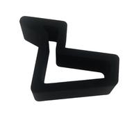 Katnetoly Cunei per Porte e Finestre per Casa, Ufficio, Bagno, Cucina Cuneo per Finestre e Porte Pesante Colore Nero