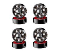 Katnetoly Cuscinetti in Ceramica da 8 Pezzi Resistenti all'Usura Ad Alta velocità per Ruote da Skateboard Cuscinetti per Pattini A Rotelle Durevoli