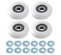 Katnetoly da Bagno per Palestra 2000 3000 3000 XL Porta Doccia Scorrevole Ruote Cuscinetto Sostituzione Parti 4pz per Porte Bagno