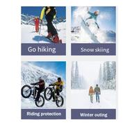 Katnetoly da Motociclista da 2 Pezzi per Climi Freddi per Uomini e Donne, Sci, Snowboard, Moto, Protezione UV B