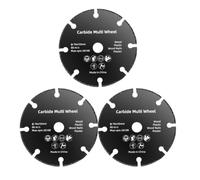 Katnetoly da Taglio Circolare In Resina da 76 Mm, 3 Pollici, per, Disco da Taglio per Lucidatura In Acciaio, per Smerigliatrice Angolare, 3 Pezzi, Facile da Usare