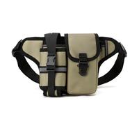 Katnetoly da Trekking in Nylon Impermeabile con Portaborraccia, con Cintura per Telefono Cachi