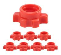 Katnetoly Dado con Manubri da 8 Pezzi, Dado con Manubri, Collari per Bilancieri da Allenamento Accessori Sportivi