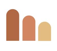 Katnetoly Decal Wall Decal Geometrico della Decalcomania di Buccia e Bastoncini Carta da Parati Artistica per Ufficio in Classe