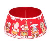 Katnetoly Decorazione 'Albero di Natale Surround Base Copertura Gonna Piede Ornamento Colorato per la Casa Gonna Albero di Natale Festa, D Durevole Facile da Installare Facile da Us