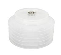 Katnetoly Detergente In Silicone Antipolvere Trasparente Rimovibile Durevole Copertura Antipolvere per Addetti Alla Pulizia del Soffitto