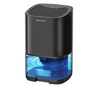 Katnetoly Deumidificatore, Deumidificatori per La Casa 35Oz Deumidificatore per Bagno 2500 Piedi Cubi (280 Piedi Quadrati) Spina Europea Nera