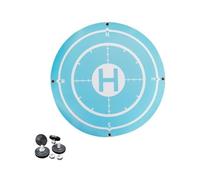 Katnetoly di Atterraggio per Droni da 60 cm di Atterraggio Portatili Pieghevoli Impermeabili Antimacchia per Drone Universale Blu