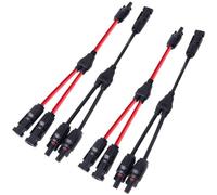 Katnetoly di Diramazione A Y del Connettore Solare di Potenza, Adattatore Parallelo del Solare per Solari