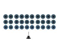 Katnetoly Dischi Abrasivi un Disco Da 2 Pollici Da 50 Mm per Levigatrice un Rullo per Utensili Abrasivi per per Lucidatura di Metallo e