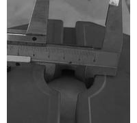 Katnetoly Disco Micro Pesi per Manubri, Piastra di Peso Frazionario in Gomma Piastra di Peso Frazionario Aggiuntiva Cambio 0.5kg