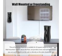 Katnetoly Dispenser Automatico per Spruzzatura di Deodoranti per Ambienti da 2 Confezioni, Supporto per Spruzzatore A Parete o Indipendente, Impostazioni di Tempo Multiple