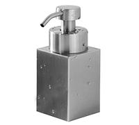 Katnetoly Dispenser di Sapone in Acciaio Inossidabile 304 Dispenser di Gel Doccia Bottiglia di Shampoo Bottiglia di Schiuma Schiuma Bottiglia di Lozione