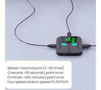 Katnetoly Dispositivo Clicker sullo Schermo del Telefono Cellulare Trasmissione in Tempo Reale Elogio Veloce Dispositivo Connessione in Loop Automatico Dispositivo Puntiforme Universale A