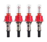 Katnetoly Dispositivo di Controllo del di Precisione del Misuratore di Portata del Collettore di Riscaldamento A Pavimento (3/8 X 4 Pezzi)