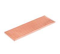Katnetoly Dissipatore di in Rame Puro, Adesivo Termoconduttivo per M.2 2280 PCI-e NVME SSD 2 mm
