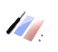 Katnetoly Dissipatore di Puro in Rame M.2 2280 per unità A Stato, Sottile Radiatore del Dissipatore di per Notebook e Computer