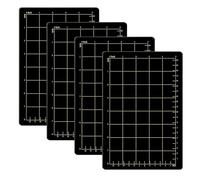 Katnetoly Distanziatori Magnetici da 6x8,9 Pollici con Accessori per Taglierina A Griglia Formato Carta, per Fustellatura Neri Spessi 0,8 mm