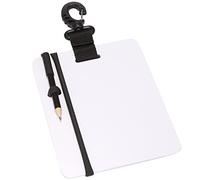 Katnetoly Dive Bordo Subacqueo 'ingranaggio di Wordpad di Immersione Subacquea di Scrittura con La Clip e La Matita della Parte Girevole per Nuoto Subacqueo degli Sport Acquatici