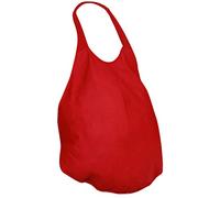 Katnetoly Divertente Unisex Babbo Natale Pancia Finta Natale Stage Show Puntelli Accessori Dress Up Cosplay Festa di Natale,Rosso