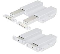 Katnetoly Doppia Spinta per Aprire la Porta ' Chiusure per Porte ' per Impieghi Gravosi, Confezione da 2 Chiusure Magnetiche per Porte Della Cucina