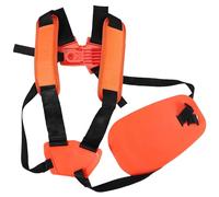 Katnetoly Doppio Spallaccio Tagliaerba Decespugliatore Cinghia per Cintura Pruner Giallo