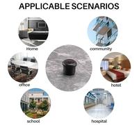 Katnetoly Dsc Tecnologia 1/3 Pollice 1.8Mm 170 Gradi CCTV Grandangolare Nero per Telecamera Ccd Security Box