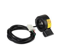 Katnetoly Ebike Pollice Dito Trigger Acceleratore 3 Pin Sinistra Acceleratore 22mm per Bici Elettrica Scooter E-Motorcycle-B Durevole Facile da Usare