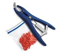 Katnetoly Elastratore Sangue per Animali, Castone per Codine, per Palloncino, Allungatore di Paillettes, Pinze per Riempimento.