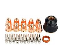 Katnetoly Elettrodo al Plasma PR0110 Punta 0.8 PD0116-08 Coppa Scudo PC0116 Diffusore PE0106 Materiali di Consumo per Torcia S45