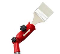 Katnetoly Estensione per Pennello Multi-Angolo Rosso, Strumento per Bordare La per Soffitti Alti, Supporto per di Prolunga