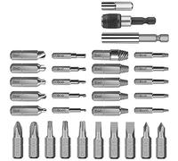 Katnetoly Estrattore Vite Danneggiato, Kit Estrattore Bullone 33 Pezzi con Supporto per Prolunga Magnetica, Adattatore per Presa per Vite Rotta e Bullone Spellato