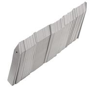 Katnetoly Etichette per Piante, Etichette per Piante da Giardino in Plastica per Piante da Giardino Etichette per Picchetti da Giardino (500 Pezzi, Bianca)