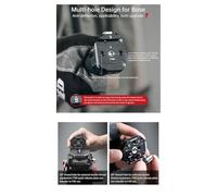 Katnetoly F38 di Rilascio Rapido Multi- Universal DSLR Camera Universale per Telecamere DSLR