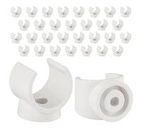 Katnetoly Fascetta per Tubi con Clip PEX, Fascetta per Tubi 100 Pezzi da 1/2 Pollice per Tubi 'Acqua e Tubi Flessibili nel PVC, Strumenti per Fascette per Tubi nel Plastica un Forma di U