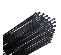 Katnetoly Fascette per Cavi Nere Confezione da 300 Mm X 7,6 Mm Ultra Resistenti Ai Raggi UV con 75 Kg di Alla Trazione Resistenti al Durevoli