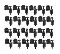 Katnetoly Fastens 24-Pack Clip per Zanzariere da 3/8" con Design Offset per Installazione Rapida, Ideale per Finestre In Caso di Invernale
