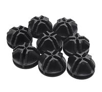 Katnetoly Filo Connettori nel Plastica Quadrata Per Modulare e Griglia Unità Di Scaffalatura Memoria, Set Di 8 (Nero)