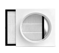 Katnetoly Filtro 'Aria con Condotto con Ventilazione HEPA per Tubi di Aria del Filtro Della Ventola del Ventole del Dotto
