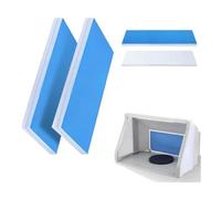 Katnetoly Filtro per Cabina di Verniciatura A 2 Pezzi, Set di Filtri per Cabina di Verniciatura, Design A Doppio Strato per Appassionati di Verniciatura A Spruzzo, Cabine di Verniciatura