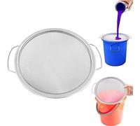 Katnetoly Filtro per un Maglia Fine nel Acciaio Inossidabile 304 un 60 Maglie per Secchio da 5, Impurità Filtranti per Secchio di, Riutilizzabile